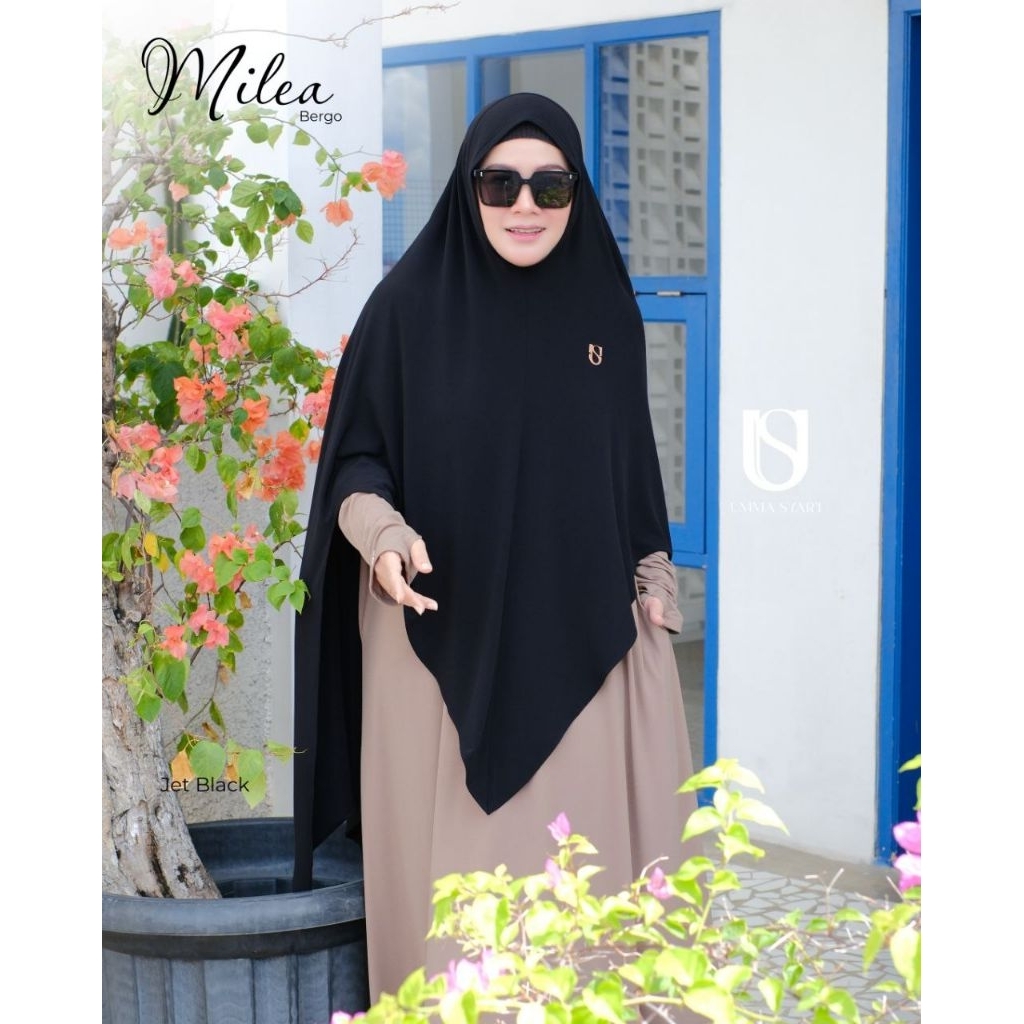 Milea Bergo by Umma |  FREE GIFT | bergo jersey umma