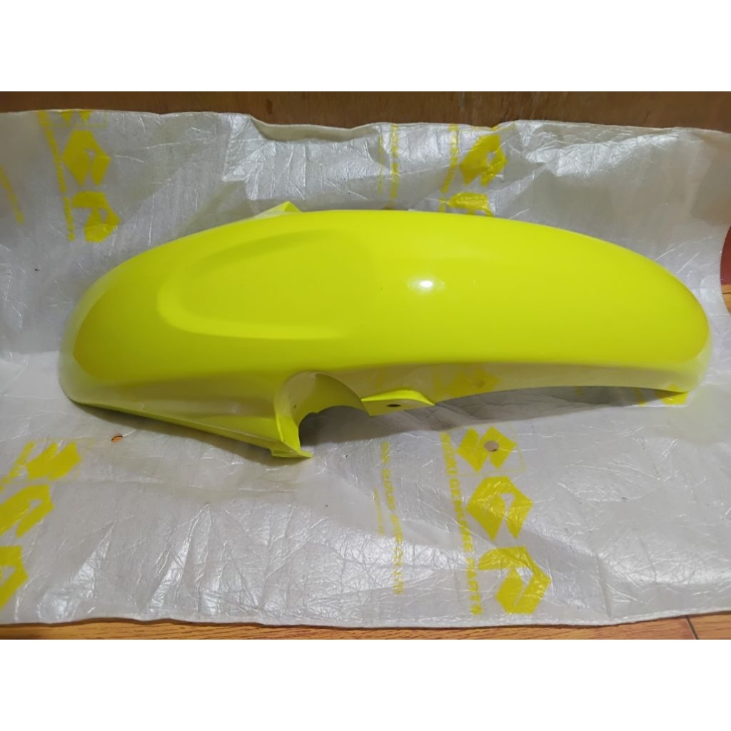 SEPAKBOR SPAKBUR DEPAN SATRIA FU CBU AURA YELLOW ORIGINAL SGP