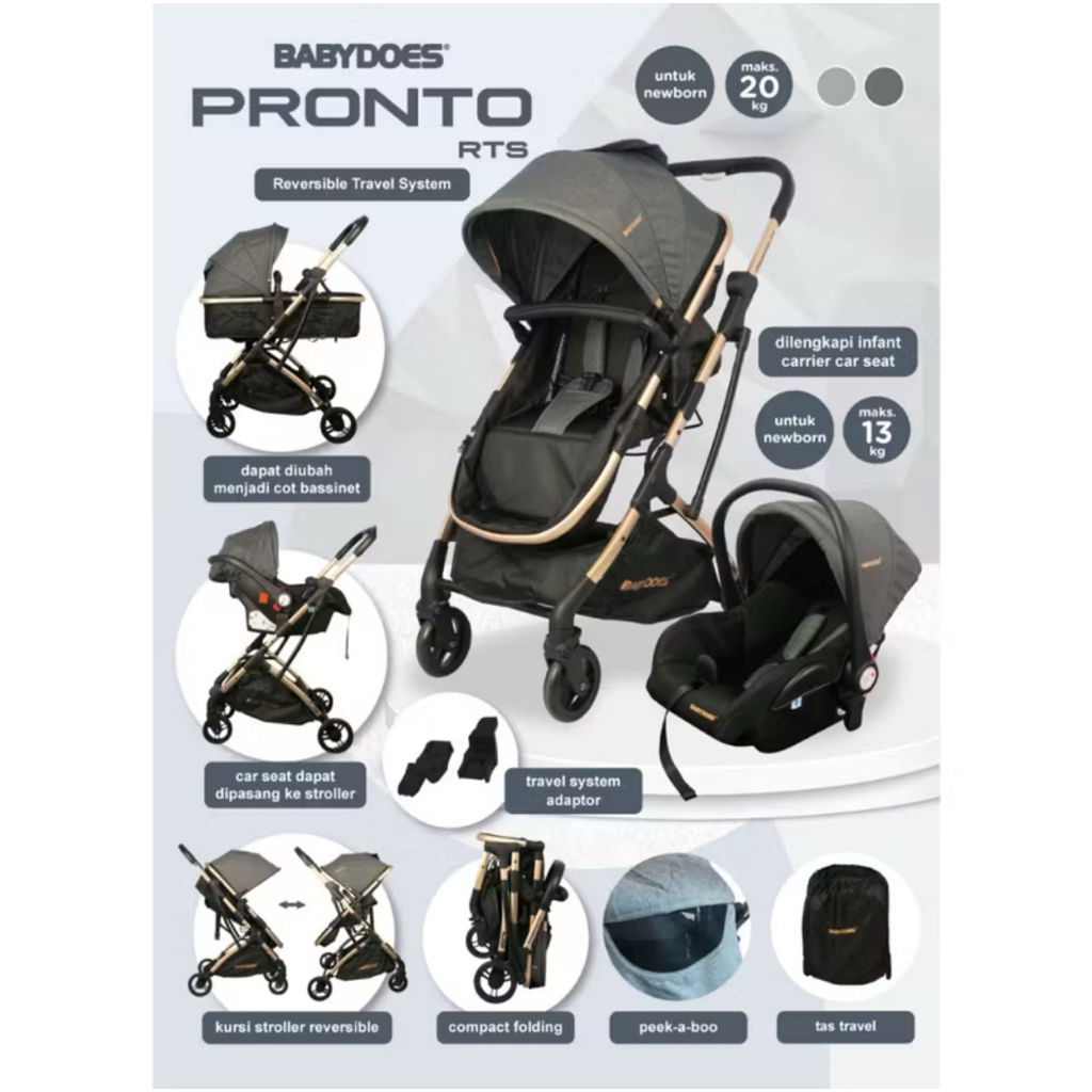 Stroller babydoes