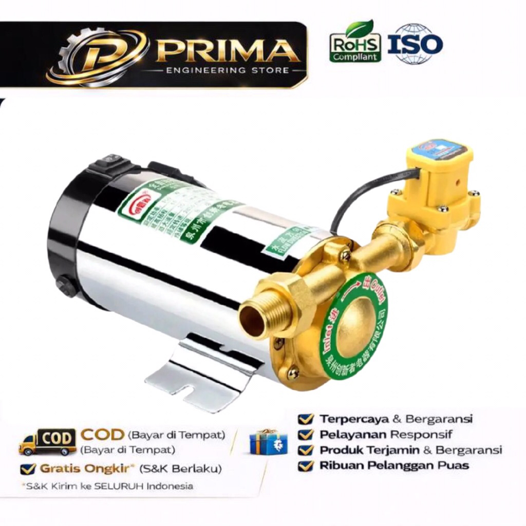 SAA - Pompa Booster Tekanan Air 90 Watt Booster Pump Air Shower