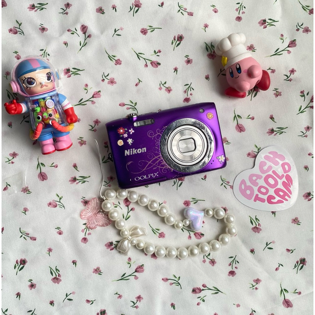 digicam / kamera digital nikon coolpix s2600 purple