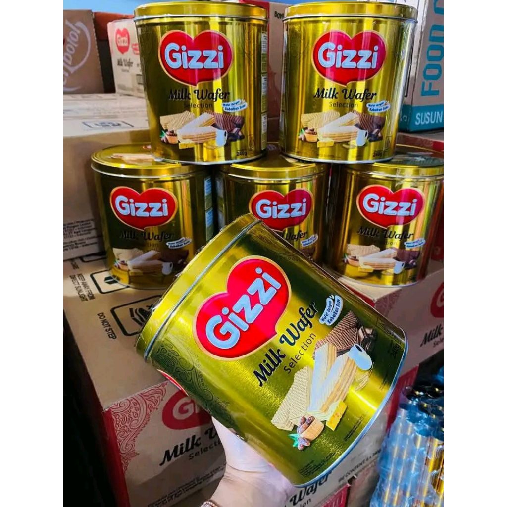 Gizzi Kue Lebaran Kaleng Wafer