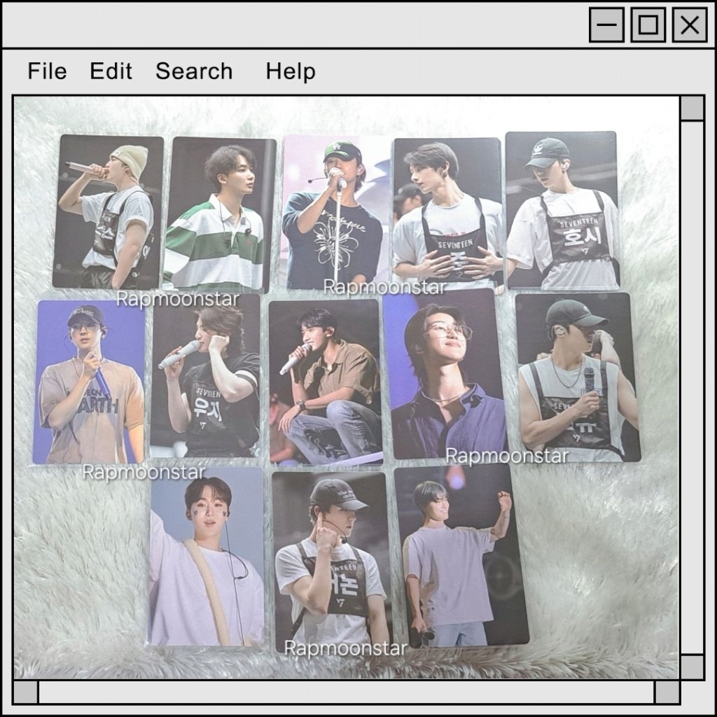[Mohon Membaca Deskripsi] WTS | Jual Photocard Seventeen Follow Fellow Exhibition Tour Photocard Con