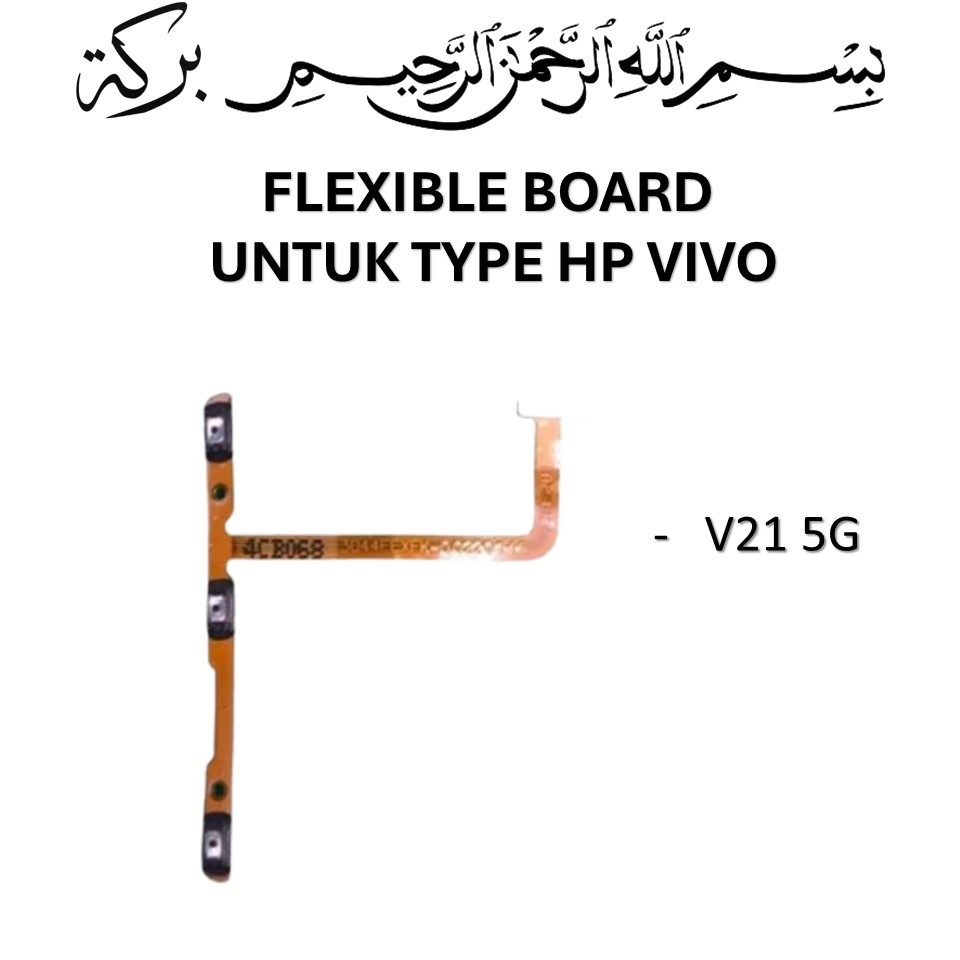 FLEXIBLE ON OFF + VOLUME VIVO 21 5G ORIGINAL