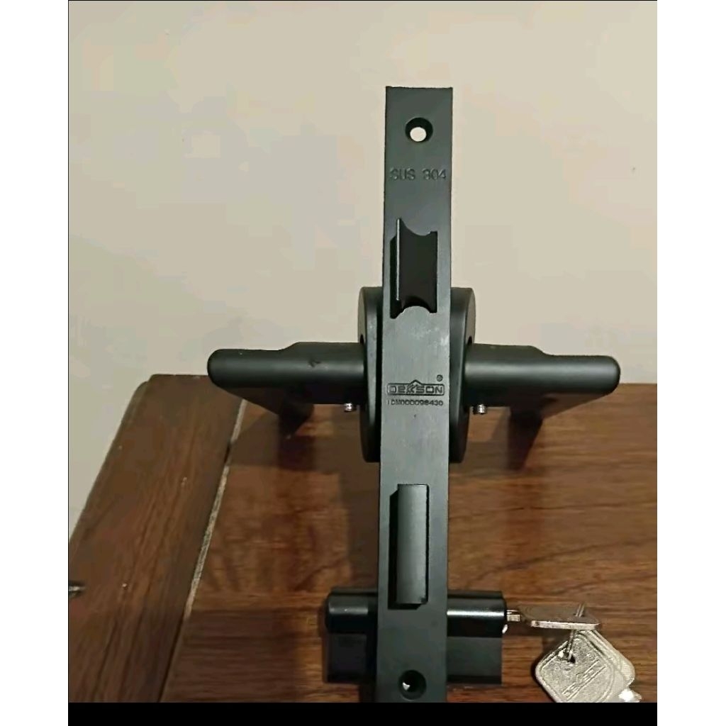 DEKSON HANDLE PINTU SET SERI BLACK MATT