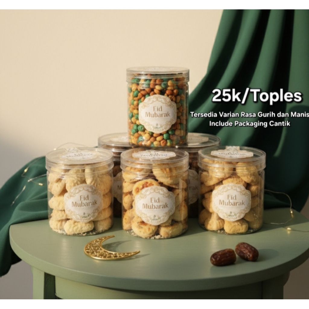 Aneka Kue Toples Edisi Lebaran
