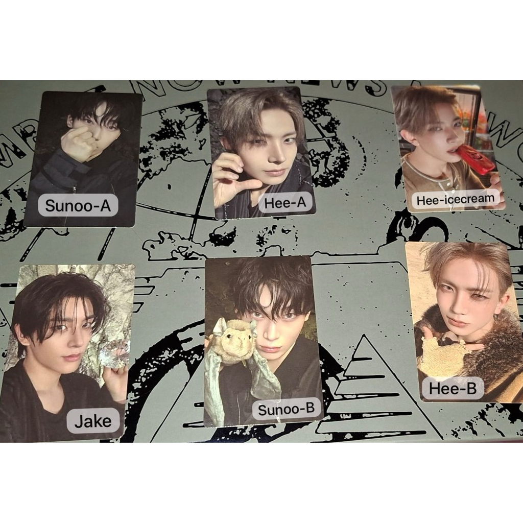 The Sin:Vanish Photocard Enhypen // Dicon Sunghoon