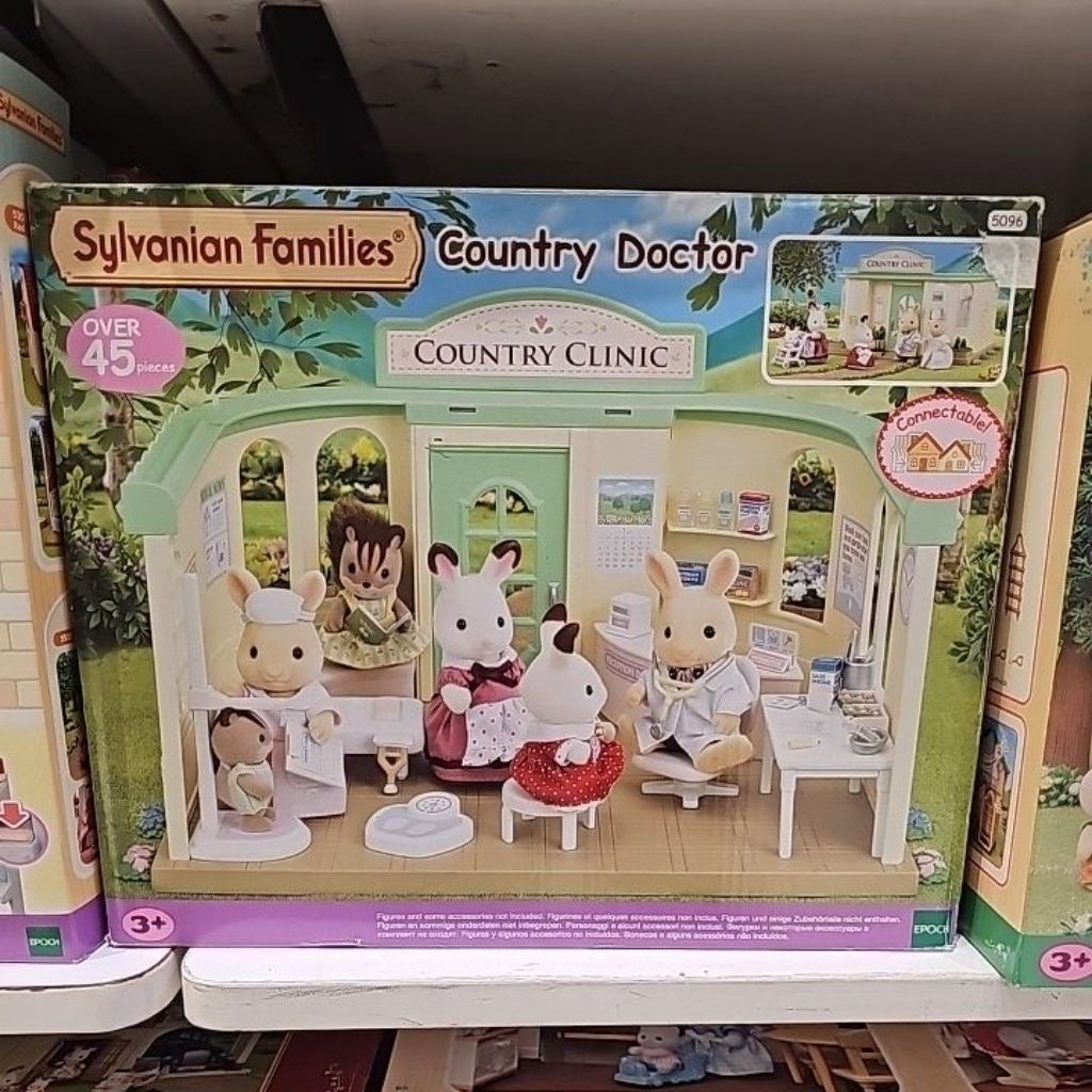 Sylvanian Families Country Doctor Clinic Mainan Koleksi Anak Doll Toys Collectible Original 5096