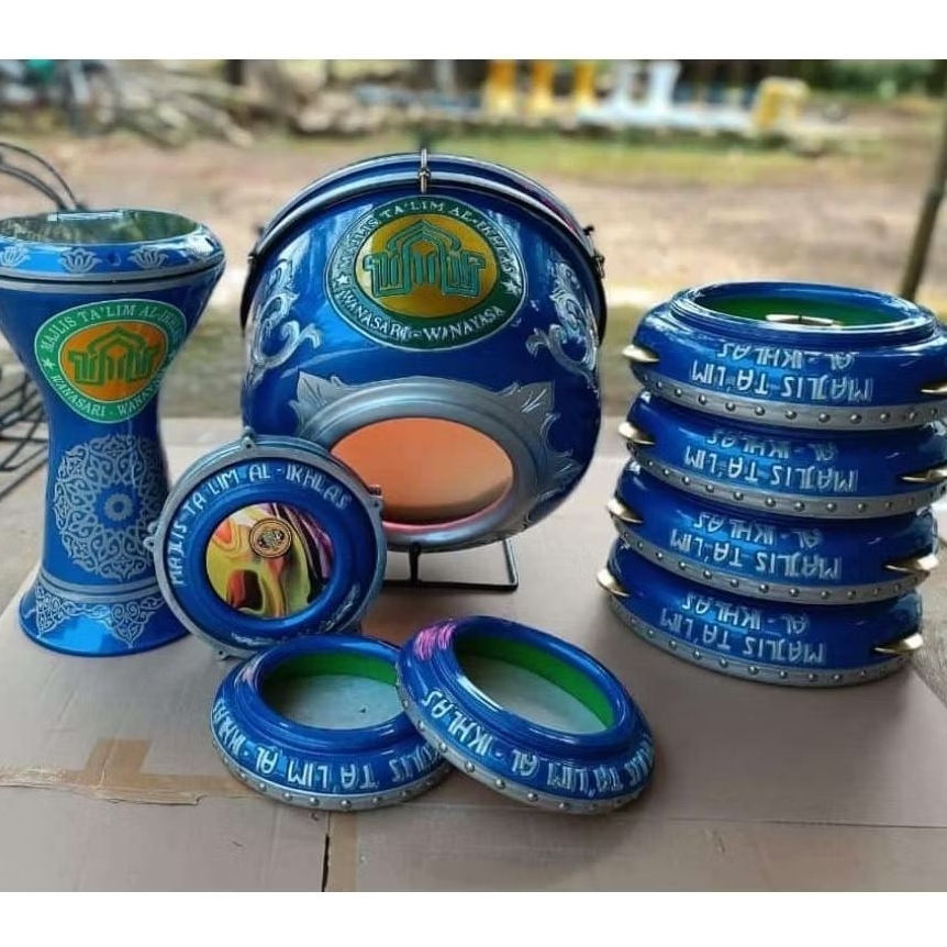 Rebana Banjari Habsyi Set Lengkap