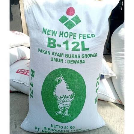 Pur Ayam Buras Bebek B 12L New Hope Pakan Ayam Buras Bebek 5 KG