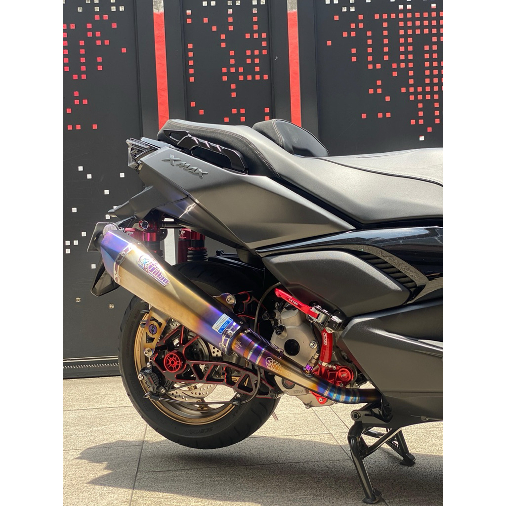 Knalpot Villan GR1 Full Titanium Fullsystem Yamaha XMAX