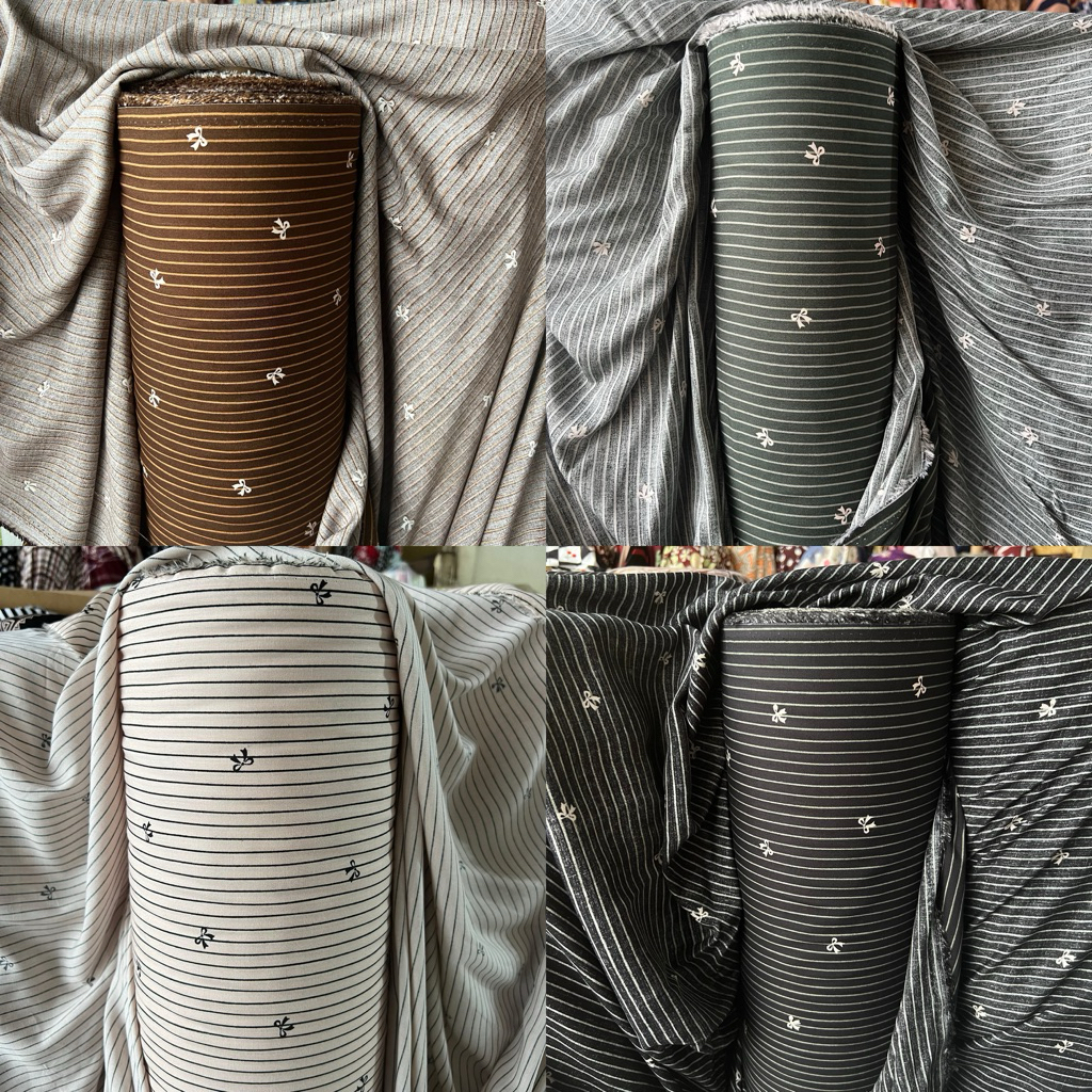 Kain Katun Rayon Viscose Premium | katun rayon | rayon motif | Rayon premium | Daster | Kemeja | Piy