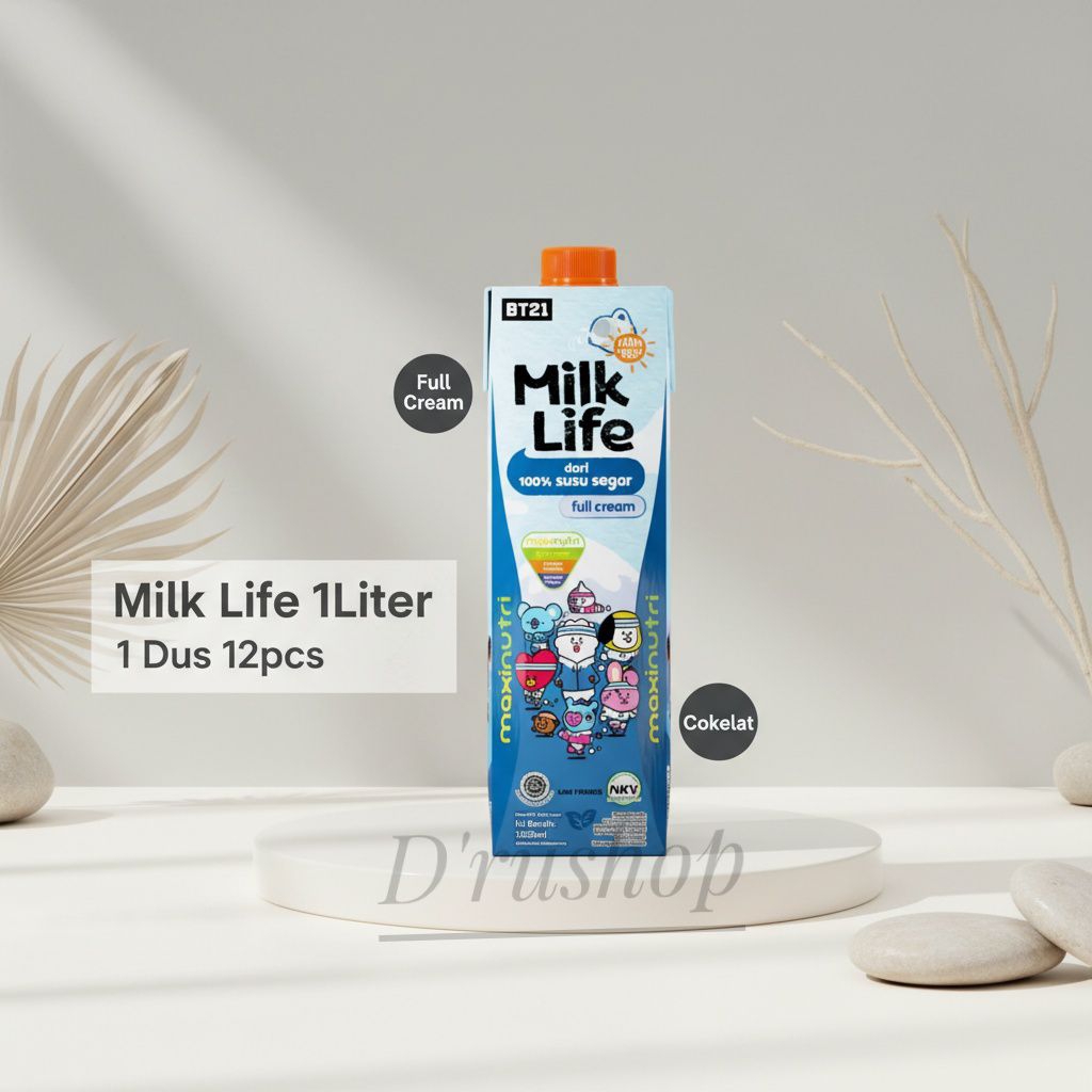 Milk Life 1 Liter 1 Dus 12pcs