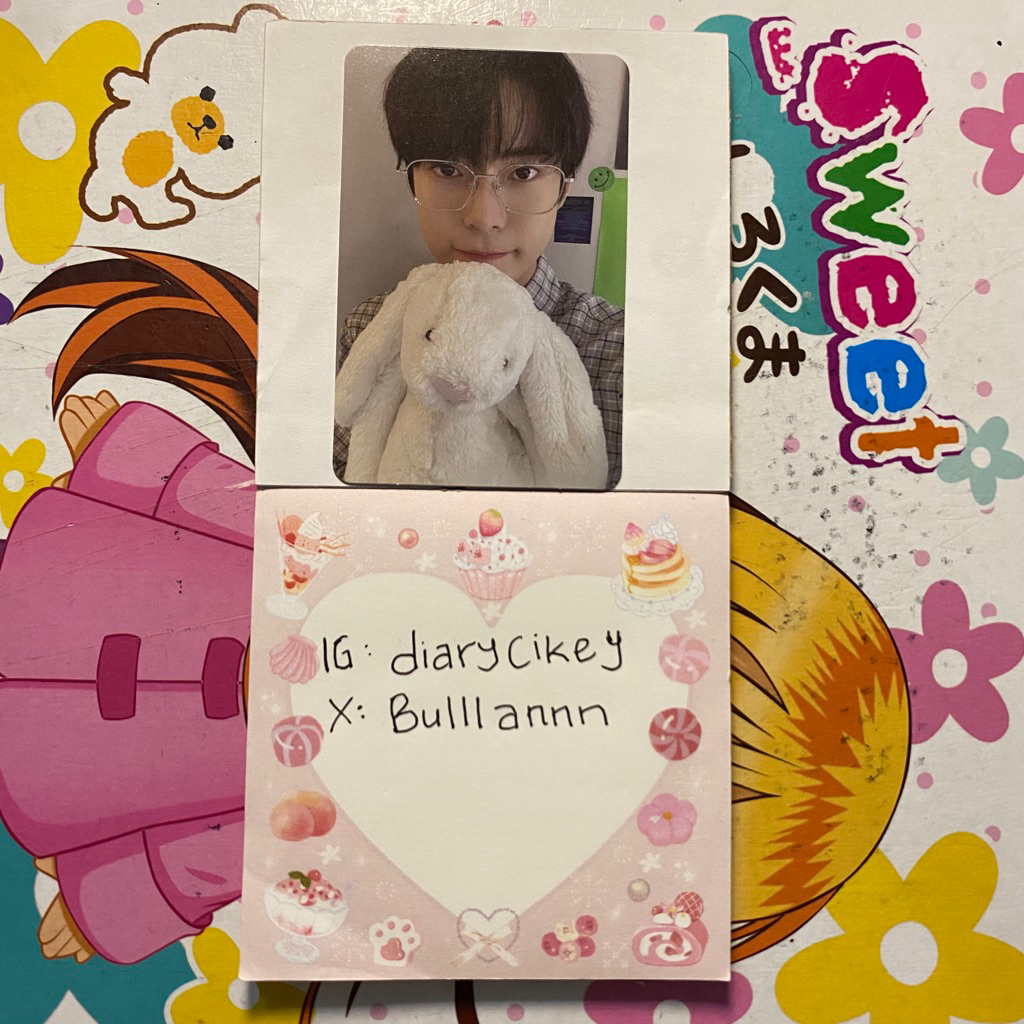 wts photocard doyoung bunny nct 127
