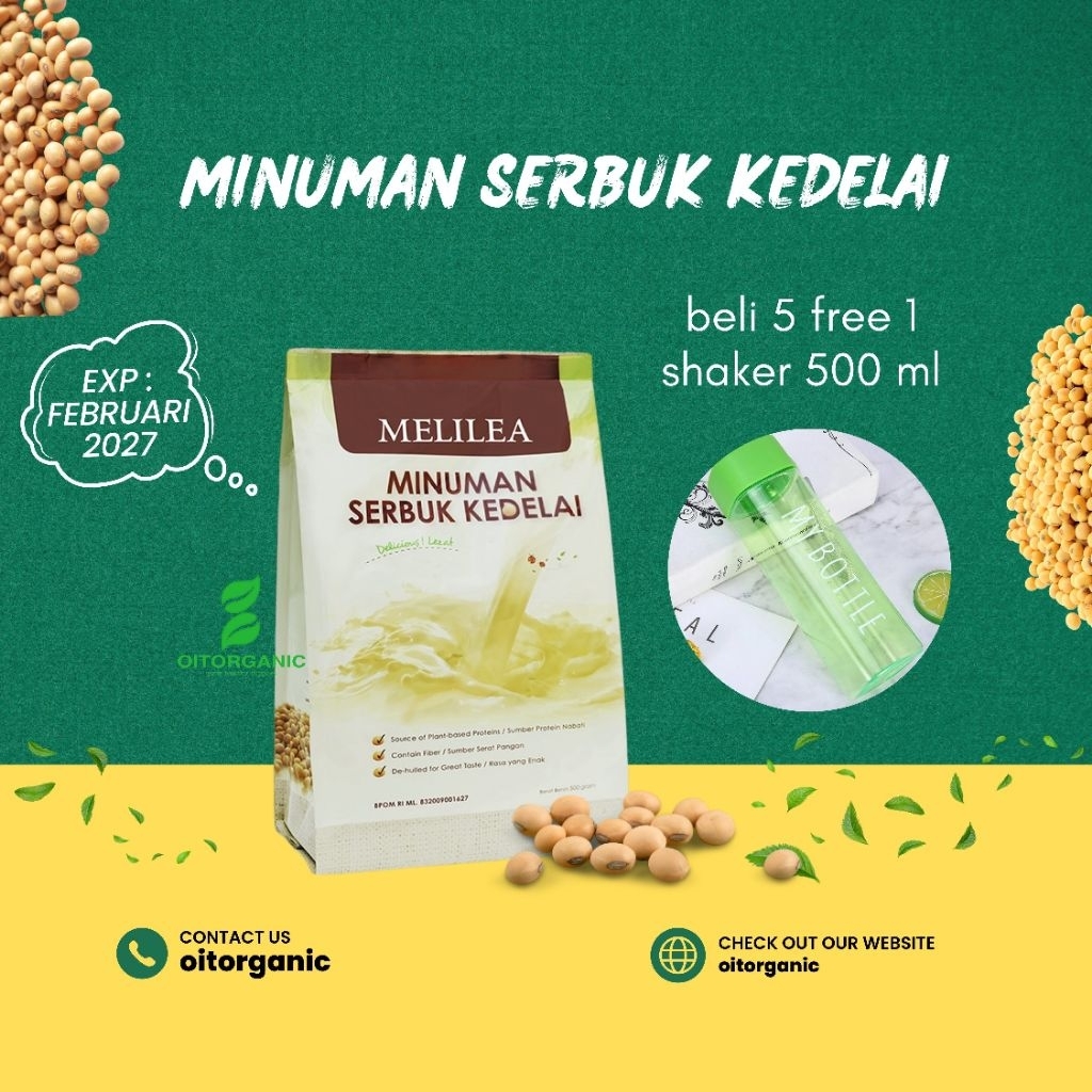 Susu Kedelai Melilea / Susu Soya expired feb 2027