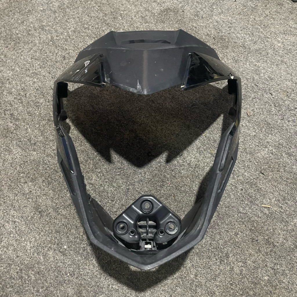 batok kepala barong cover lampu depan honda sonic 150R new k56 original copotan