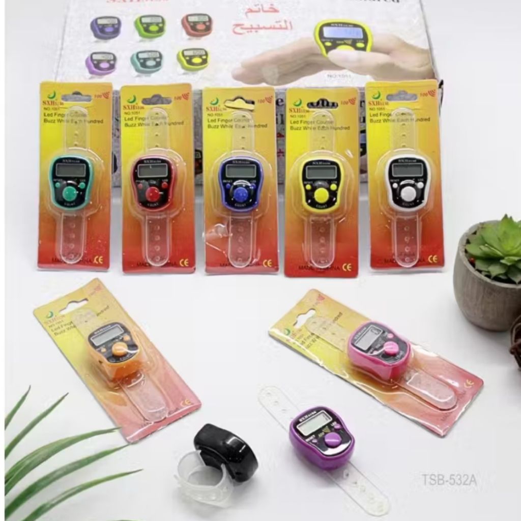 Tasbih Digital Led Alarm | Bunyi Tiap Kelipatan 100