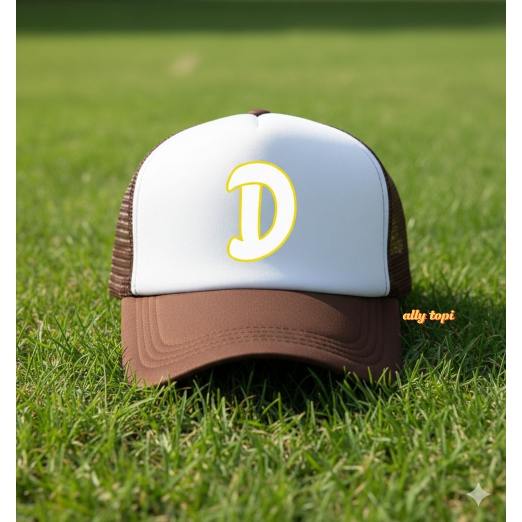 ally topi huruf d topi trucker d topi jaring d topi trucker jaring distro topi vintage topi visor to