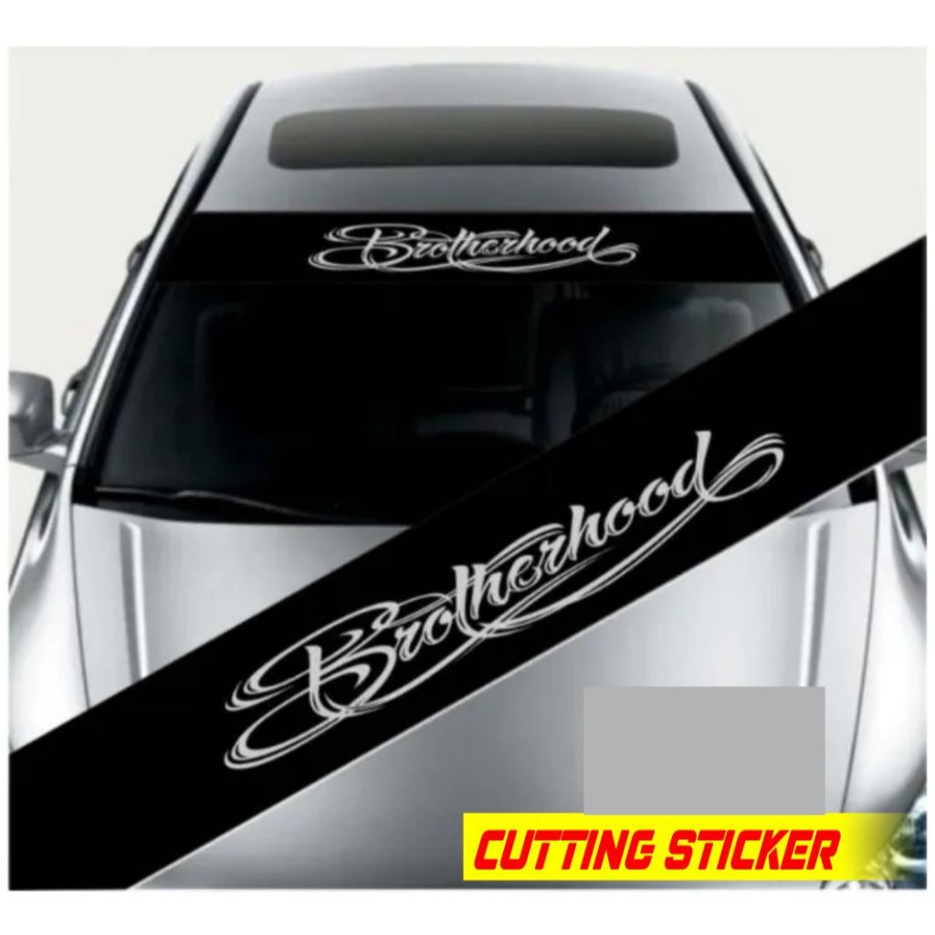 Sticker Cutting brotherhood ,/sticker mobil/sticker nyala