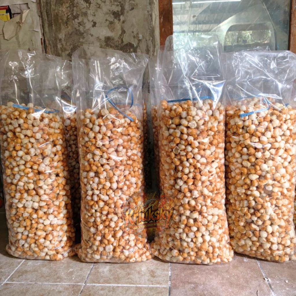 Siomay Kering Mini 5kg /Topping Seblak Renyah/Cocok untuk Usaha/siomay mini 5kg/siomay goreng kering