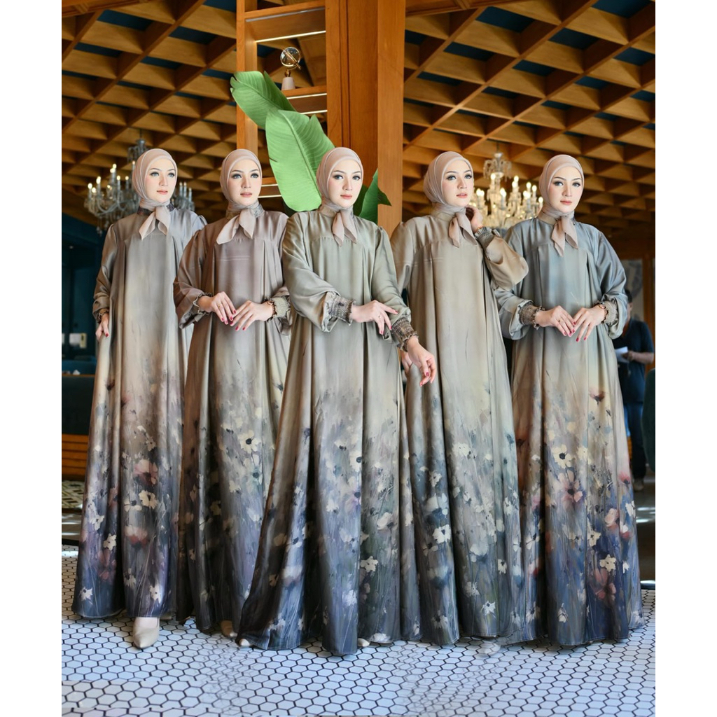 baju gamis untuk Lebaran baju gamis untuk pergi baju gamis mewah dan elegan