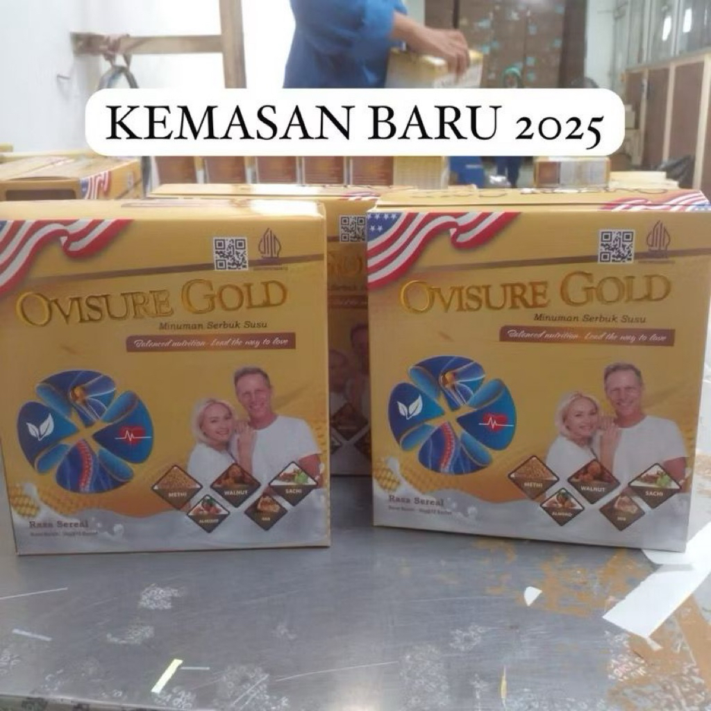 OVISURE GOLD BPOM -SUSU OVISURE GOLD MEMBANTU MEMULIHKAN KERUSAKAN TULANG - OVISURE GOLD USA