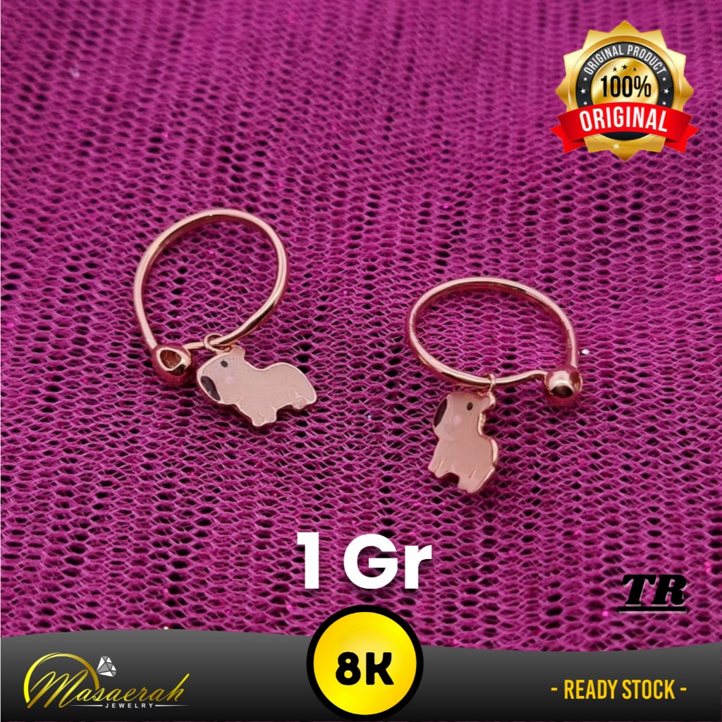 Anting Emas 8K - Toko Emas Gajah Saerah - 1 Gram 2608
