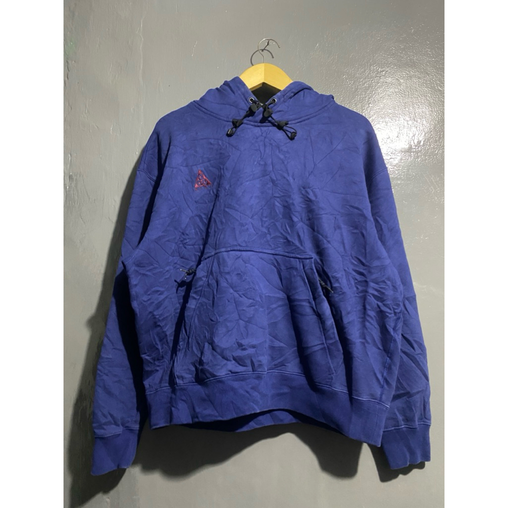 NSW ACG Blue Pullover Fleece Kangaroo Pocket Outdoor Hoodie