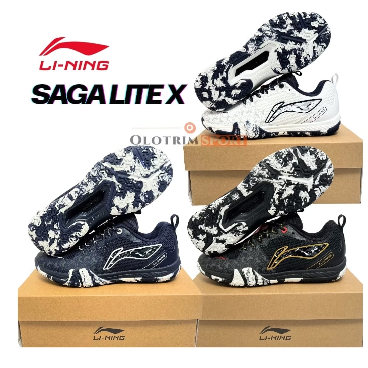 Sepatu Badminton Lining SAGA LITE X 10 LTD LIMITED EDITION Original