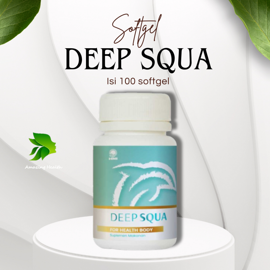 Deep Squa Minyak Hati Ikan Hiu Asli | HNI HPAI BPOM - Amazing Health