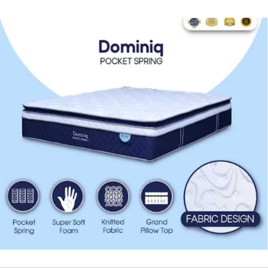 Springbed Central Dominiq Pocket / Kasur Central Dominiq Pocket - Central Springbed