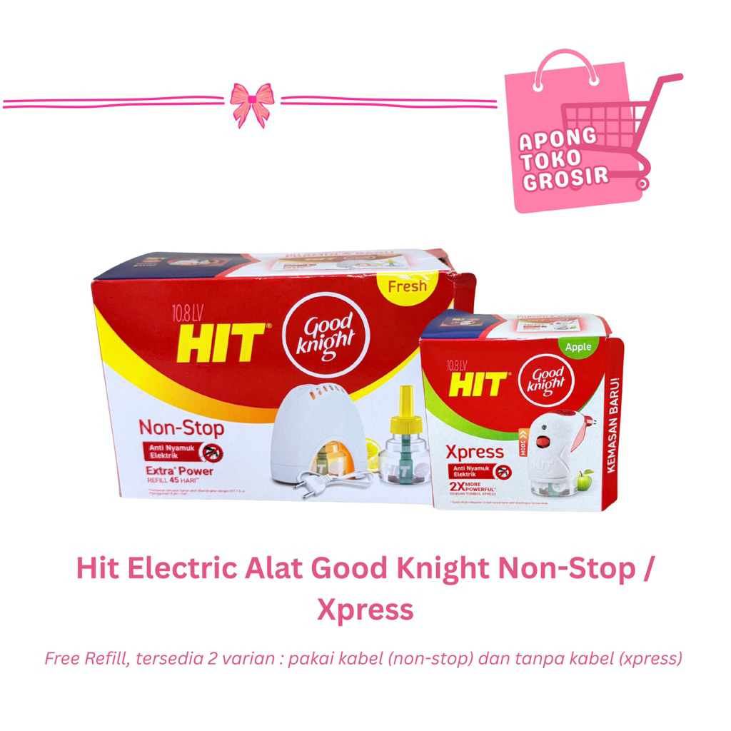 Hit Alat Elektrik Good Knight Nonstop dan Express | Alat Obat Nyamuk Elektrik