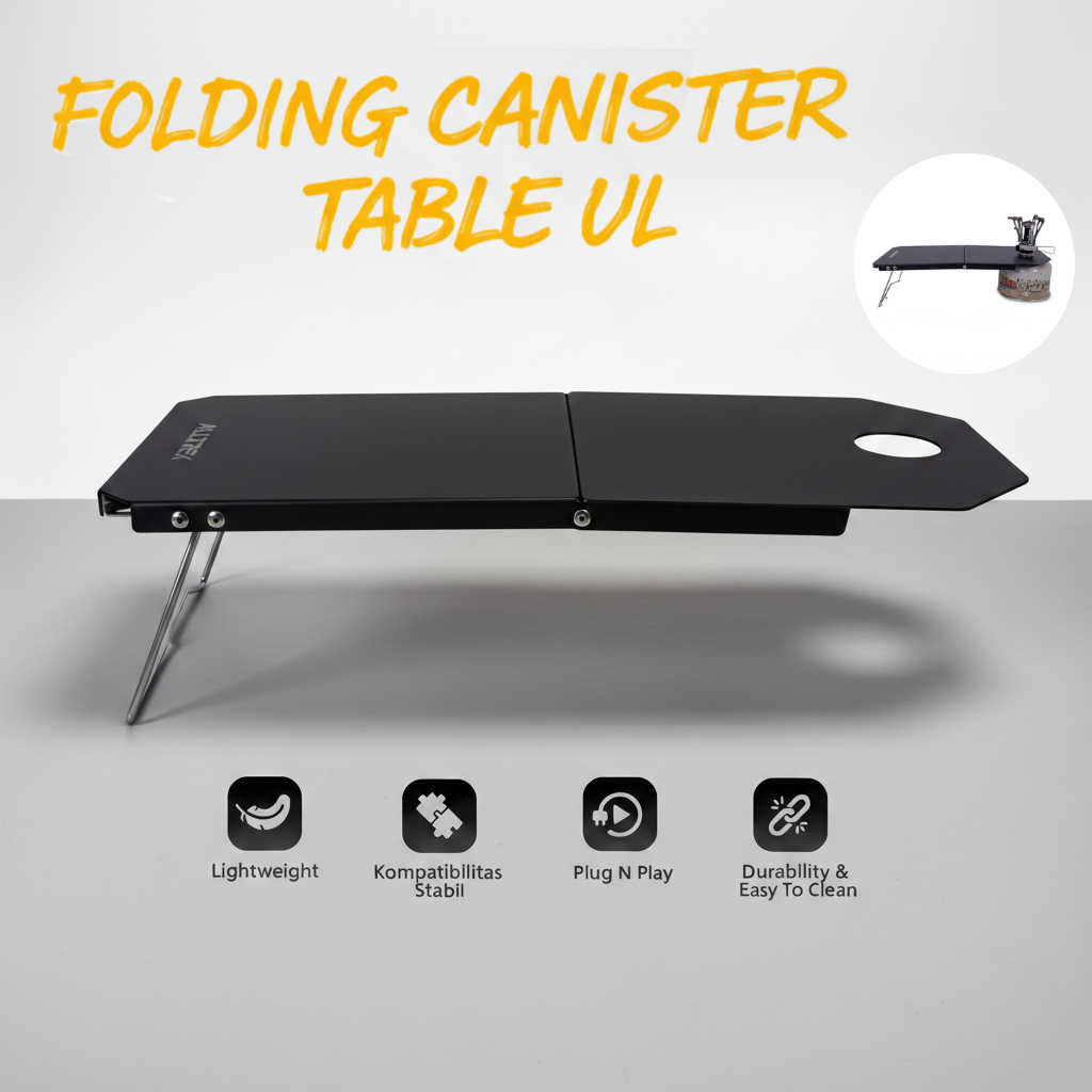 ALLTREK Folding Canister Table Ultralight