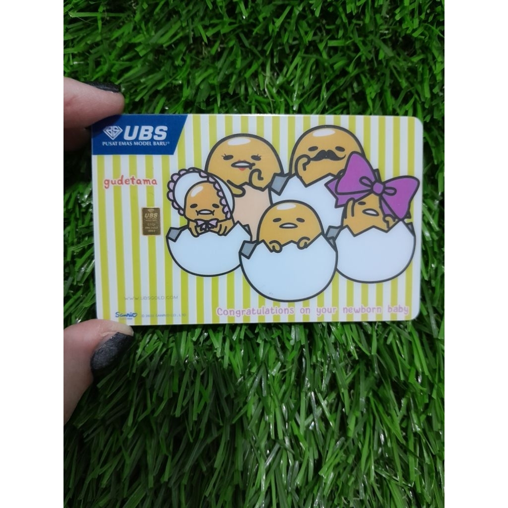 UBS Gold Gudetama 0.1 gram