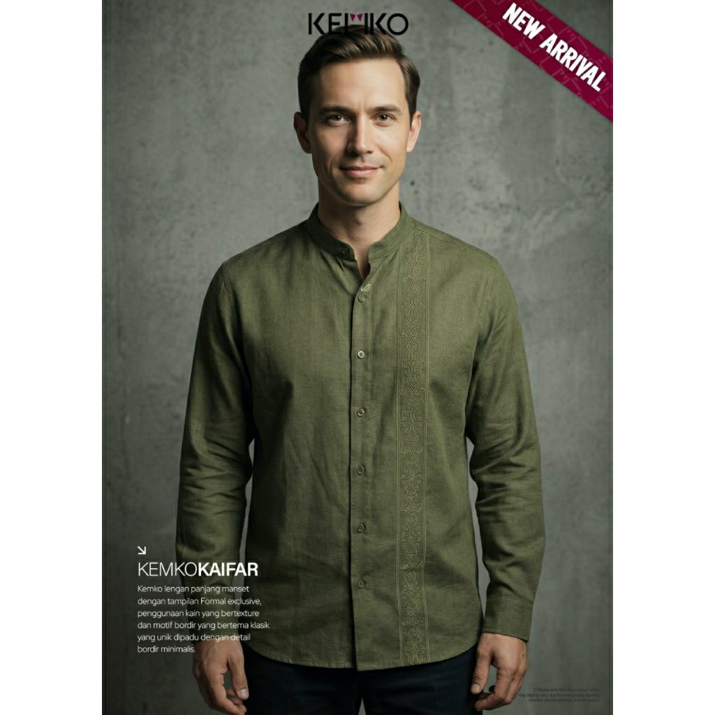 Rabbani Baju koko Kemko khaifar rabbani original