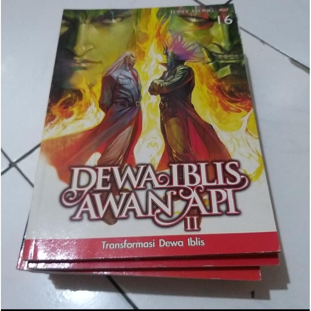 Komik Tony Wong ( Dewa Iblis Awan Api II Cabutan )
