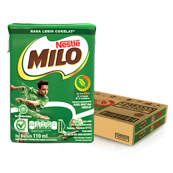 MILO UHT KOTAK 1 DUS | 110 mL | 180 mL