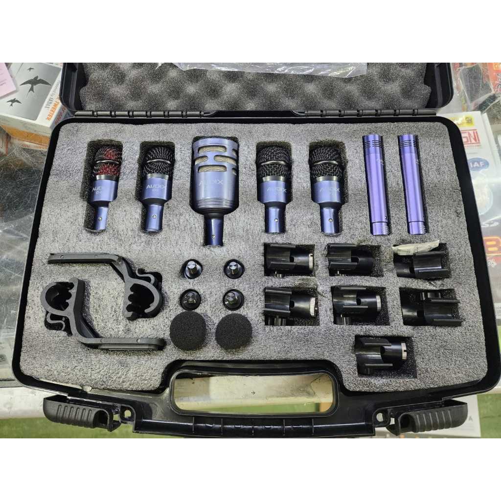 MIC DRUM SET AUDIX DP7A-XLR / DP7AXLR / DP 7A XLR - INCUDE KOPER HARDCASE