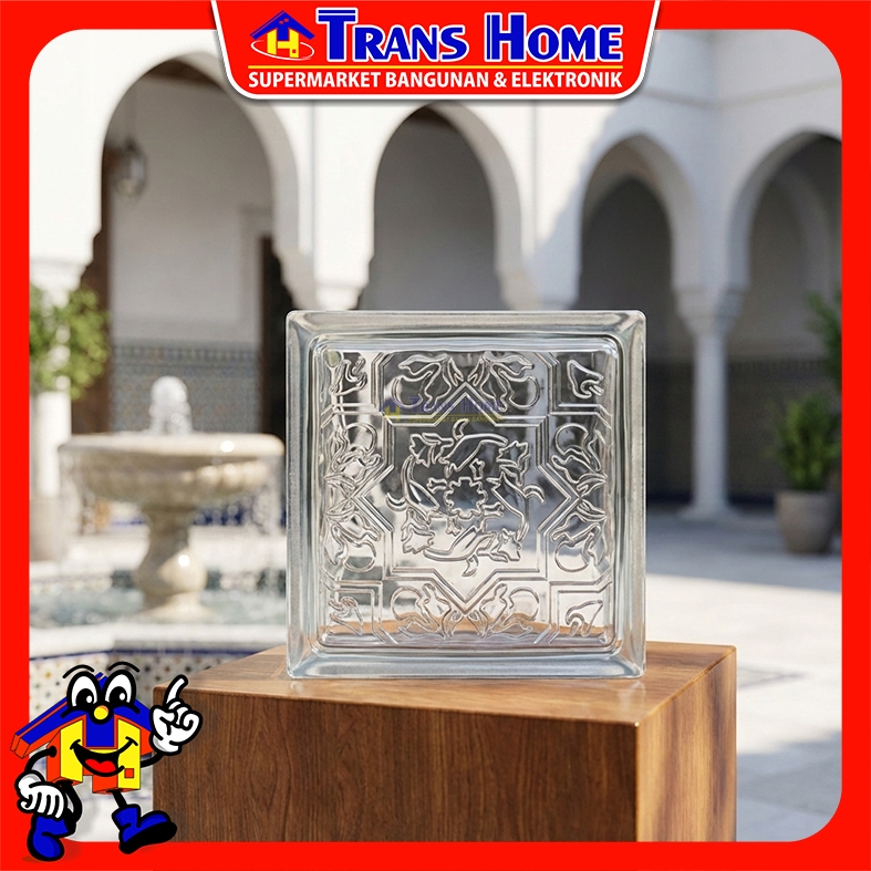 Glass Block Noor Series - NAIRIN | Kaca Blok Penerangan Alami, Estetik & Tahan Lama (MULIA_GB )