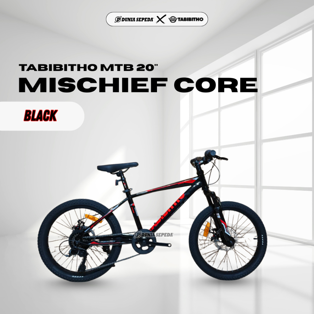 SEPEDA GUNUNG 20 INCH TABIBITHO MISCHIEF CORE - SEPEDA MTB 20 INCH FRAME ALLOY 7S