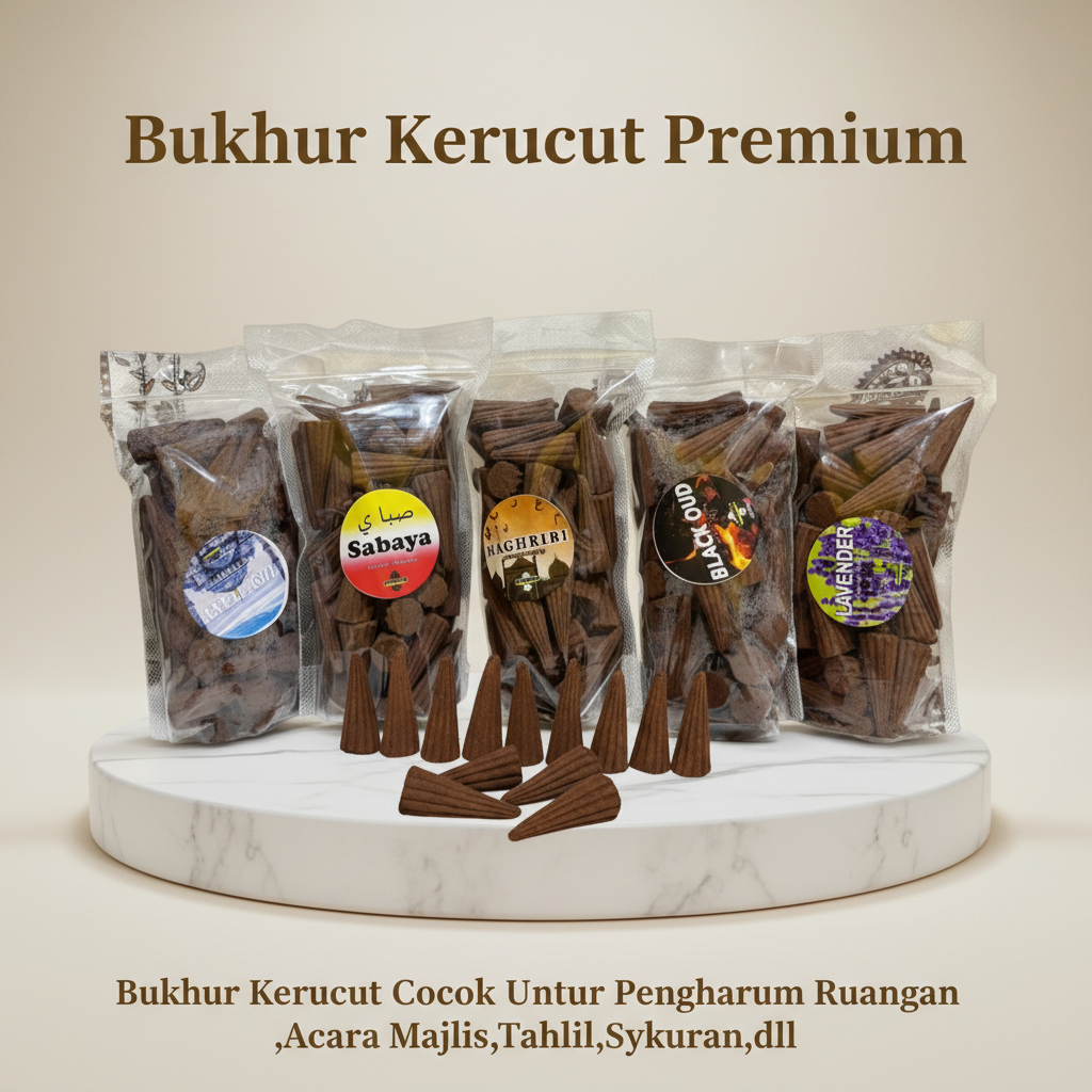 Buhur Kerucut Pengharum Ruangan Bukhur Kerucut Magribi Aroma Therapy