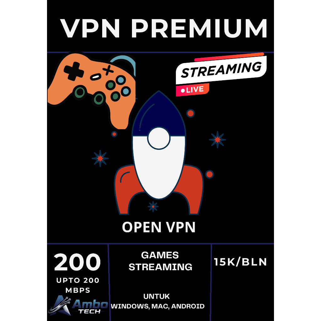 VPN Premium untuk Games dan Streaming dengan OpenVPN
