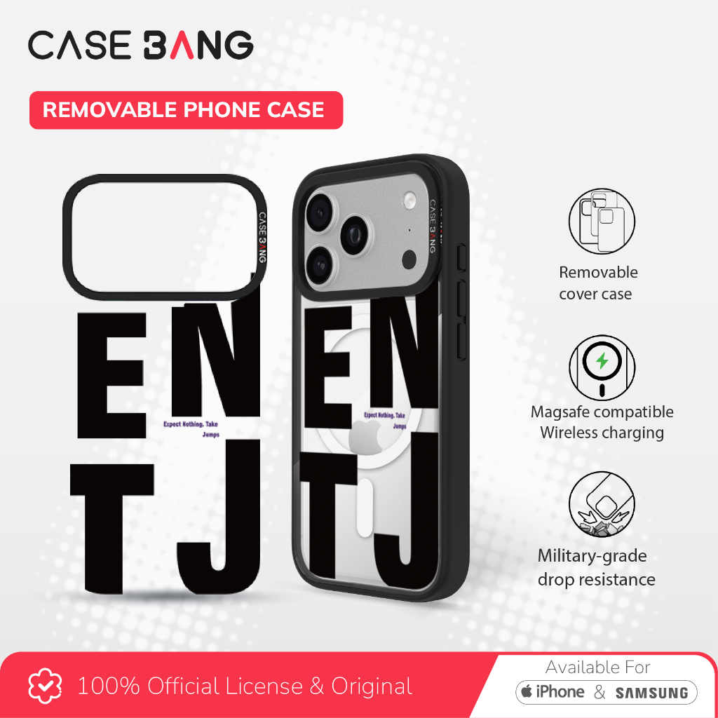 Casebang Removable Phone Case Cover MBTI Series - ENTJ Imagisnap Magnetic Casing Iphone