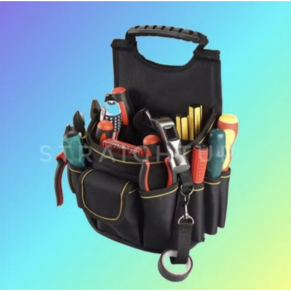 Tas pinggang tukang listrik cordura