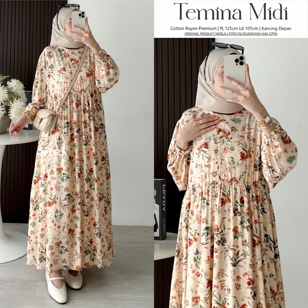 Midi moela / gamis