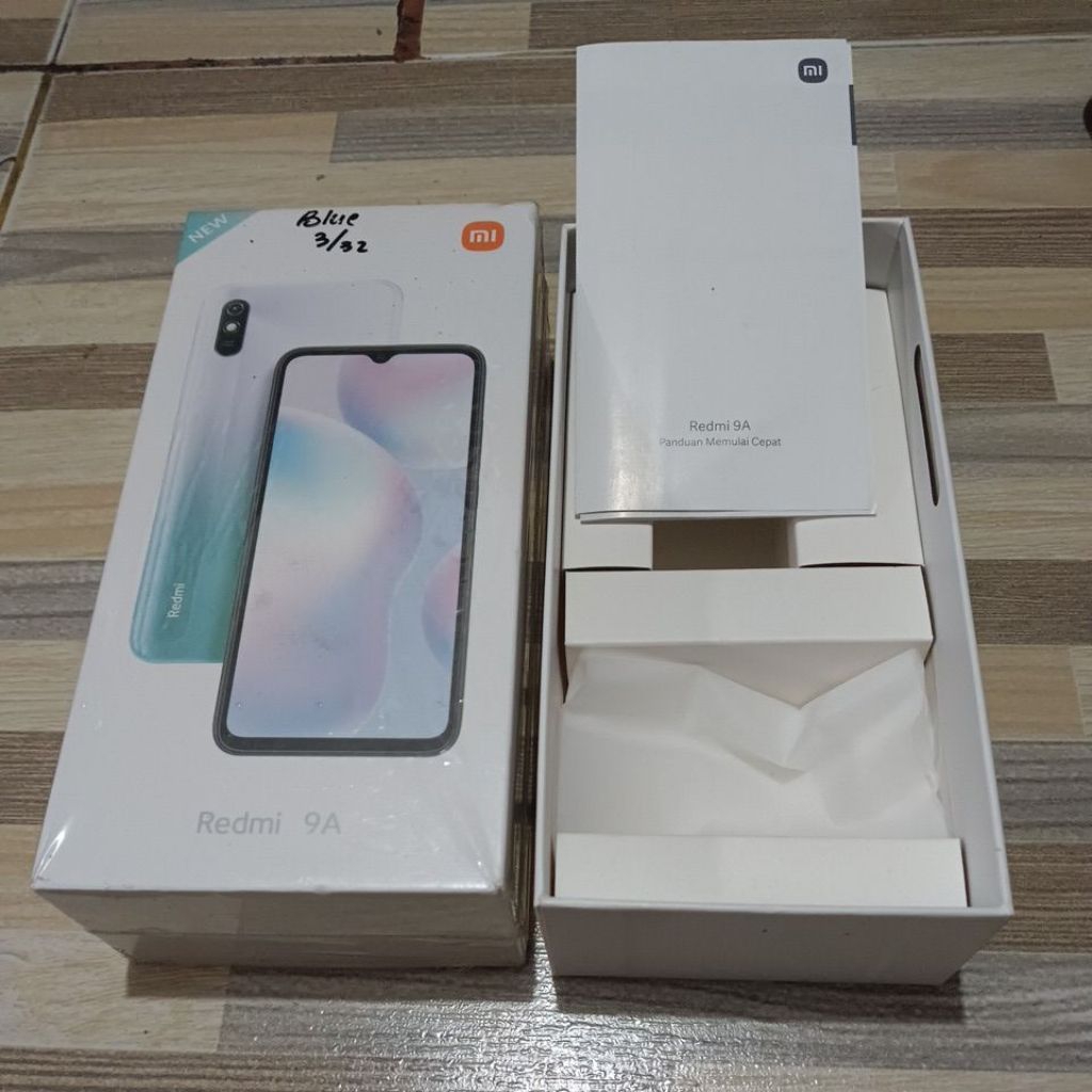 DUS BOX HP REDMI 9A NEW BEKAS ORIGINAL