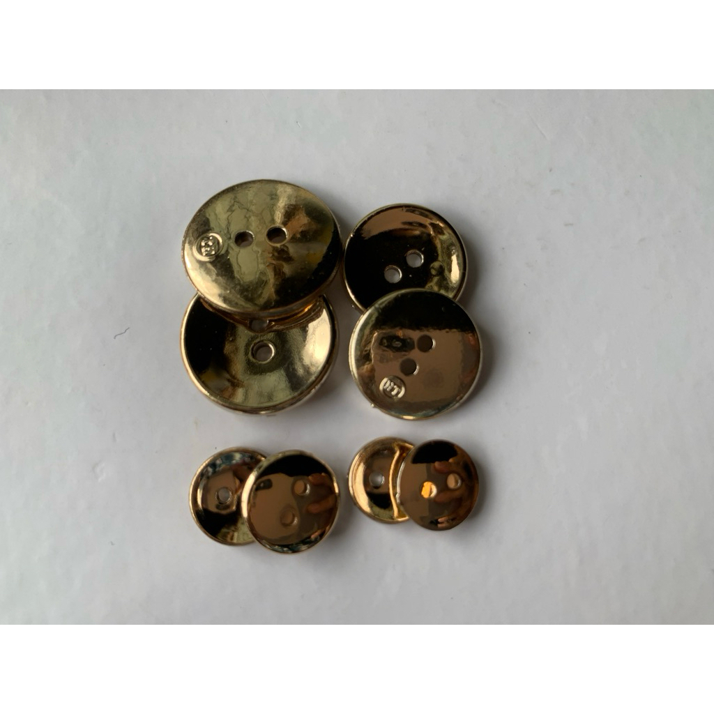 kancing Gold 2Lubang