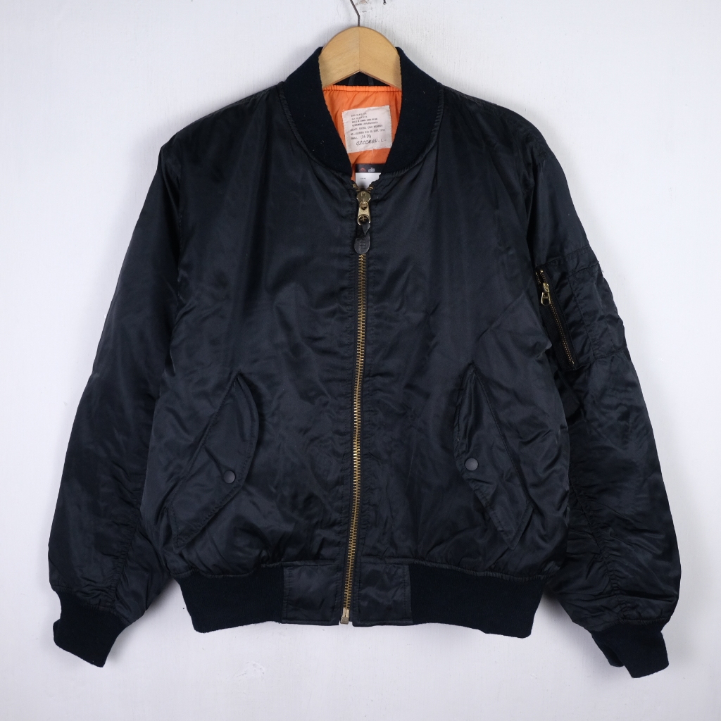 JAKET GLEEMAN BOMBER ARMY J72 SIZE L