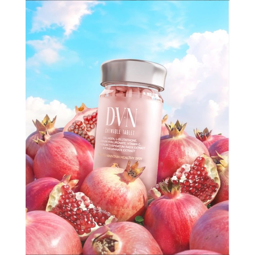 D VINE DVINE collagen candy isi 60 tablet di jamin asli original 100%