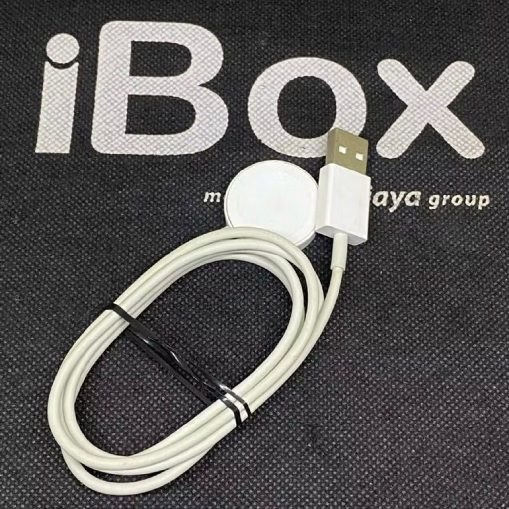 Charger Magnetik Magsafe Apple Watch iWatch Magnetic Cas Original 100% Bawaan Copotan Cabutan Box As